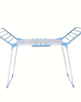 International Cloth Drying Stand - 3 Way Folding, 42 Feet Drying Length, 20 Drying Rails, Lightweight Alloy Steel Laundry Racks for Indoor Outdoor Balcony