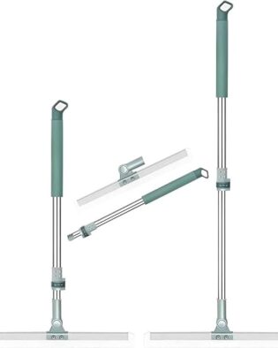 Multifunctional Magic Broom Sweeper Magic Broom Silicone Floor Wiper–180° Rotating Squeegee for Floor, Tile & Window Cleaning,Tile Cleaner and Cleaning Brush Bathroom Squeegee Plastic Wiper