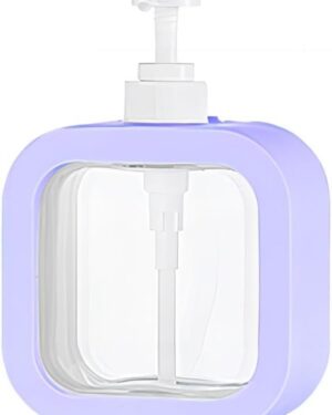 Outdoor Living Liquid Soap Dispenser for Bathroom Kitchen Accessories, Multipurpose Refillable Plastic Pump for Hand Wash, Dish Wash, Shampoo, Kitchen, Bathroom Blue
