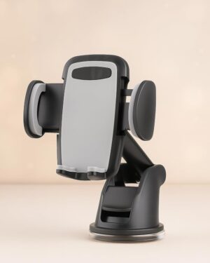 Mobile Holder for Car 360° Rotation, Multifunctional Drive Easy Rearview in Rotatable Stand Mount, Adjustable Hanging Anti Shake Rearview Mirror Phone Holder for All Mobile Phones.