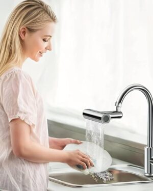 Kitchen Sink Tap Extender, 4-in-1 Flexible Kitchen Sink Faucet Extender Upgrade Your Kitchen Sink with Flexible Tap for Easy Access Water Tap Extension For Kitchen Sink