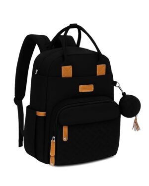Multi Pocket Storage Bag | Multipurpose Stylish Diaper Bag for Mothers | Spacious & Durable Baby Care Organizer | Lightweight & Travel-Friendly | Maternity bag for newborn baby (Black)