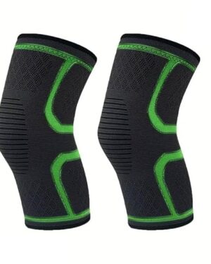 Hot Knee Hot Belt for Pain Relief Free size Men&Women Gym Workout with Band Extra Compression Leg Sleeves (Green)