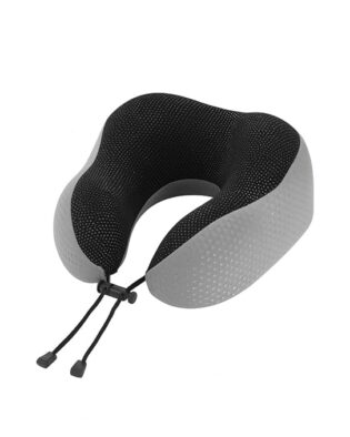 Extra Soft Memory Foam Luxury Travel Neck Support Rest Pillow with Soft Eyemask with Gel Multipurpose Comfortable Travel Pillow Combo Airplane Travel Kit