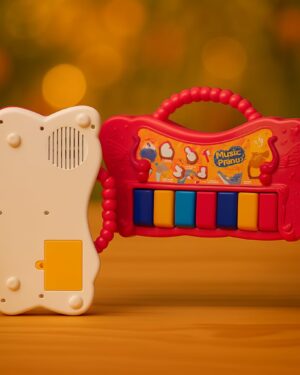 Mini Piano Keyboard Toy for Kid & Electronic with Animals Sounds| Electronic Piano Keyboard Toy for Kids| Educational Toys for Kids| Multifunction Baby Musical Instrument (Pink)