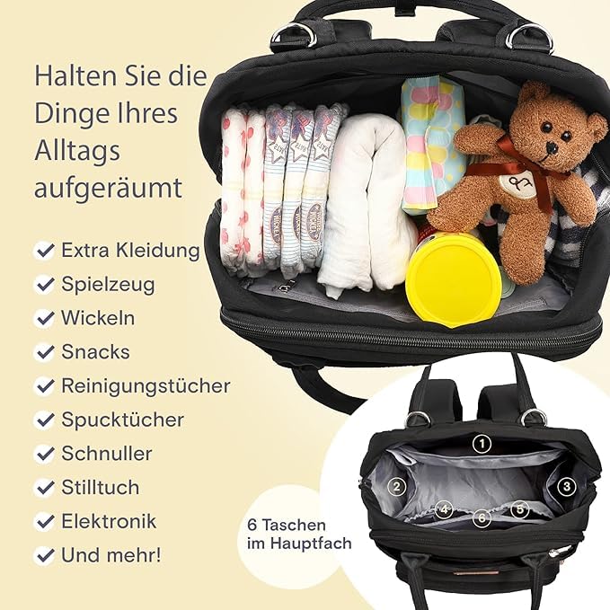 Multi Pocket Storage Bag Multipurpose Stylish Diaper Bag for Mothers Spacious & Durable Baby Care Organizer Lightweight & Travel-Friendly Hospital Maternity bag for newborn baby