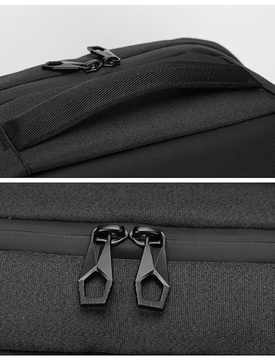 Premium Laptop 27Ltr Laptop Backpack Series, Fit 15.6" Laptop,Hard Shell Laptop Backpack, Smart Connectivity, Padded Laptop Compartment Waterproof For Office/Travelling (Armor Blaze), Black