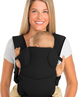 Baby Carrier Bag/Adjustable Hands Free, Baby sefty Belt/Child Safety Strip/Baby Sling Carrier Bag/Baby Back Carrier Bag (Navy Blue) (Black)