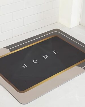 Water Absorbent Non Slip Bathmat | Quick Dry Anti Slip Bathroom Mat |Anti Skid Door Mats for Home/Bathroom/Bedroom/Floor Mat | Water Absorbing Rubber Doormat