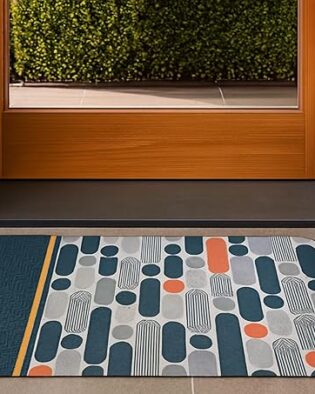 Water Absorbent Non Slip Bathmat | Quick Dry Anti Slip Bathroom Mat | Soft Anti Skid Door Mats for Home/Bathroom/Bedroom/Kitchen/Floor Mat | Water Absorbing Rubber Doormat