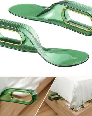 Plastic (Pack of 2) Mattress Lifter Tool 2 in 1 Bedsheet Tucker Tool Bedsheet Mattress Lifter Stand Bed Lifter Helps Lift and Hold Mattress Wedge Elevator