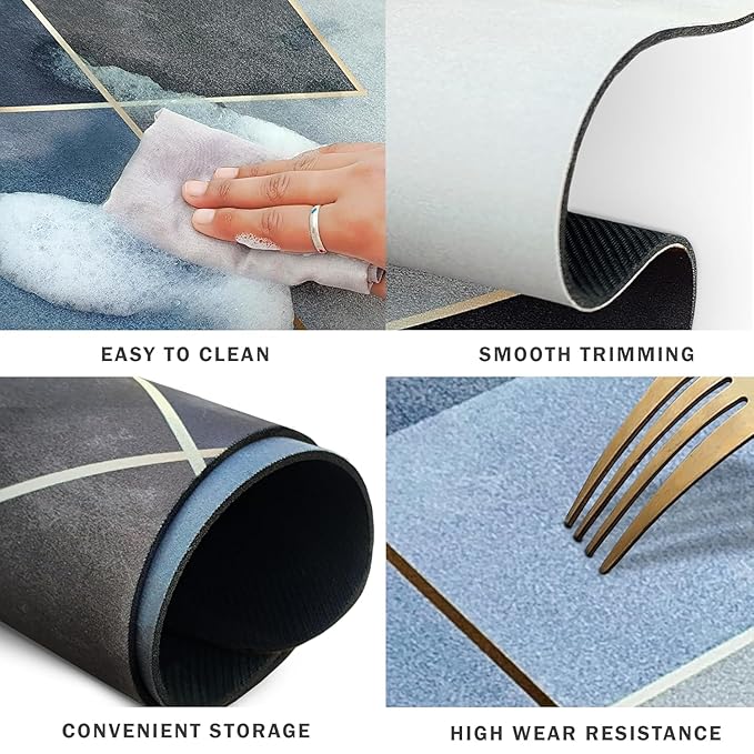 Water Absorbent Non Slip Bathmat | Quick Dry Anti Slip Bathroom Mat |Anti Skid Door Mats for Home/Bathroom/Bedroom/Floor Mat | Water Absorbing Rubber Doormat