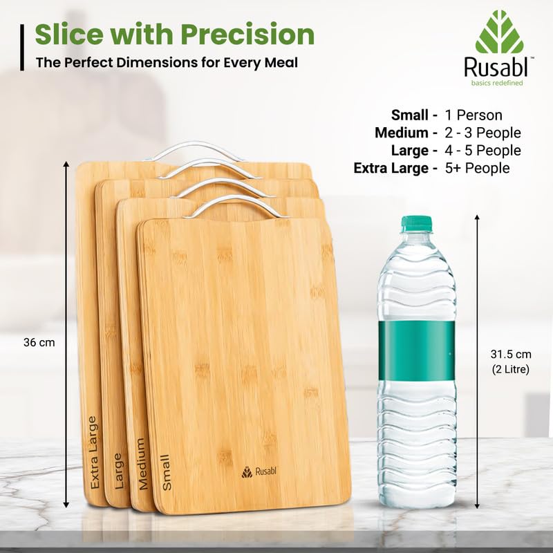Wooden Chopping Board | Durable Wooden Cutting Board for Kitchen 30*32