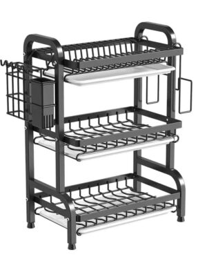 Kitchen Drain Rack | Sink Dish Drying & Storage Rack